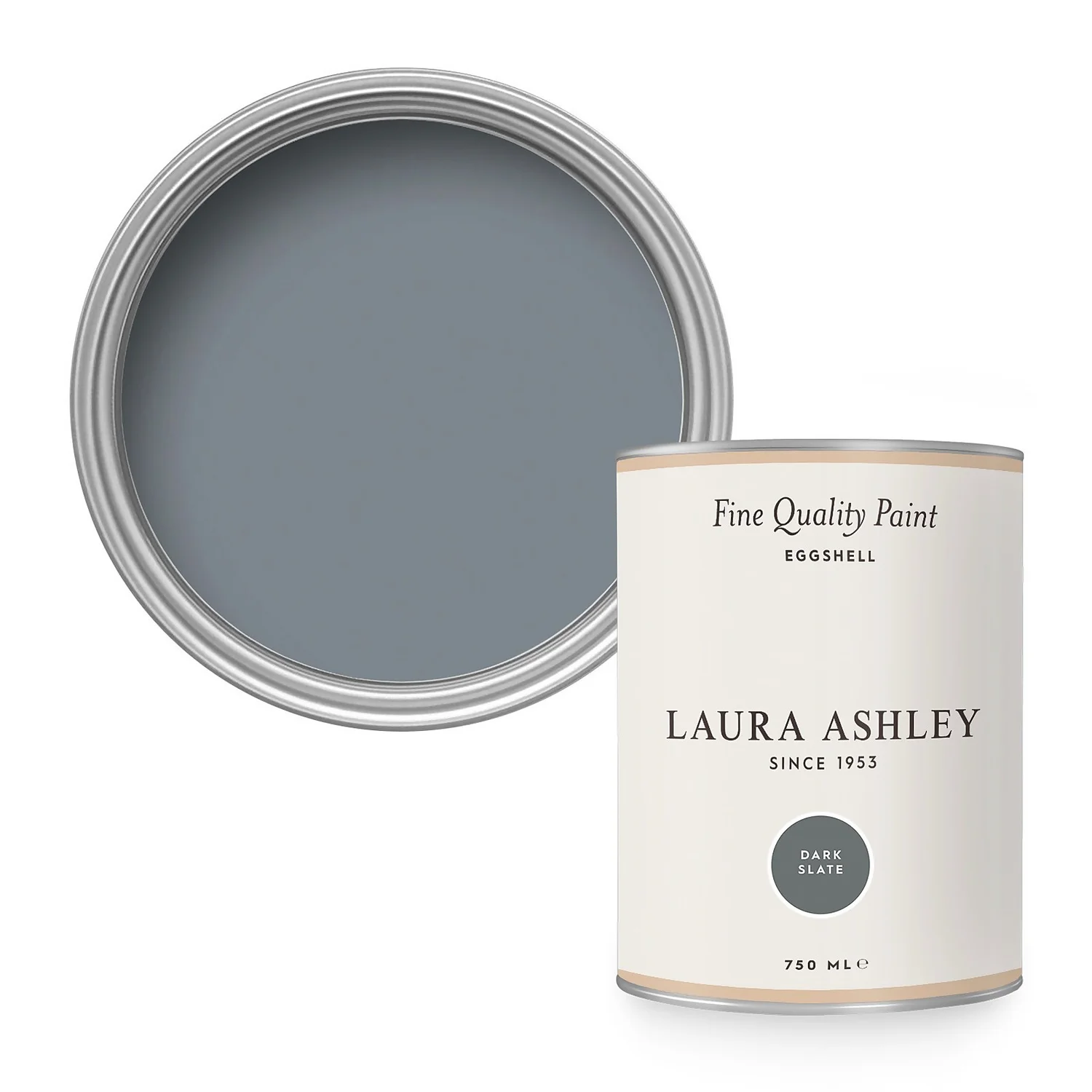 Laura Ashley Eggshell Paint Dark Slate - 750ml Laura Ashley Eggshell Paint Dark Slate - 750ml -Best Paint Shop 13134829 3744939288264755