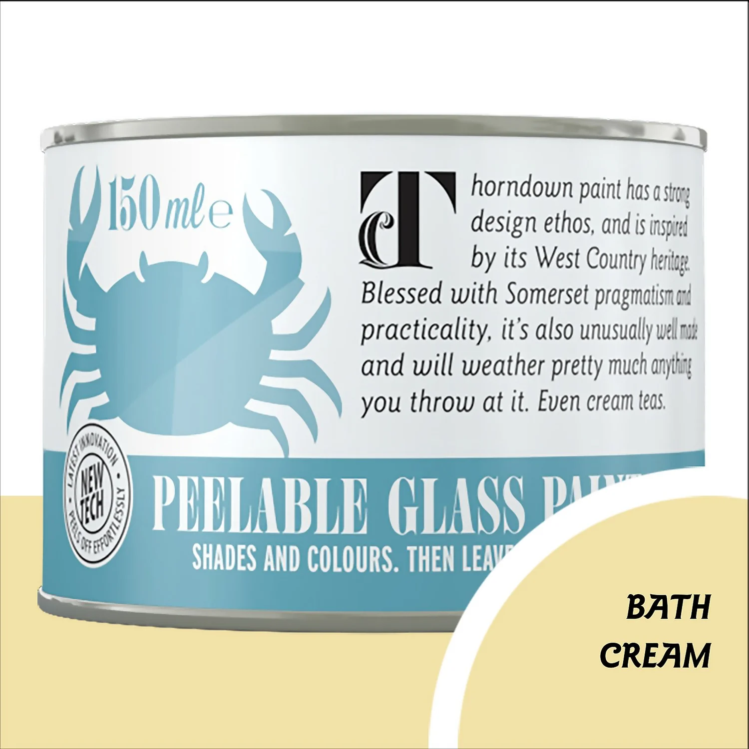 Thorndown Bath Cream Peelable Glass Paint 150ml Thorndown Bath Cream Peelable Glass Paint 150ml -Best Paint Shop 13301819 7864920566675274
