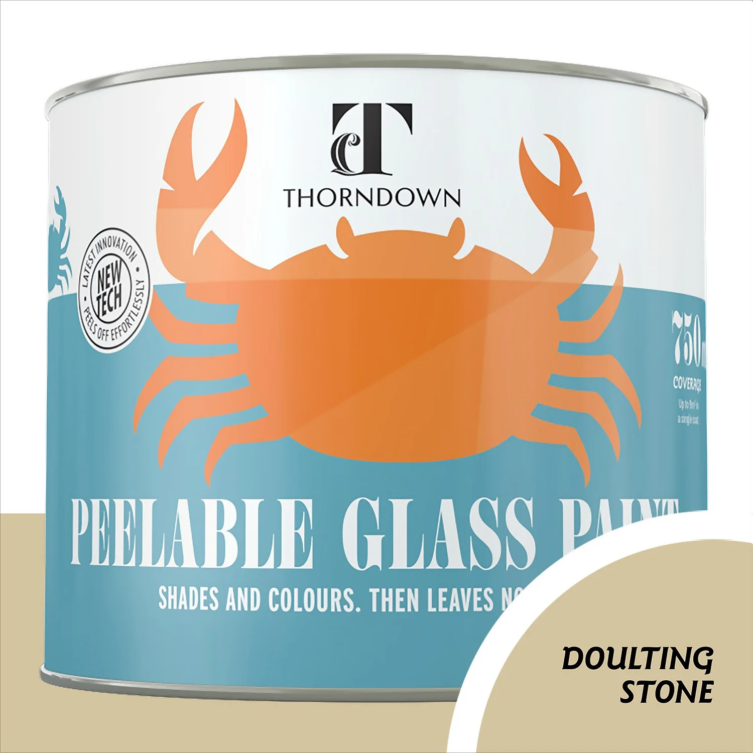 Thorndown Doulting Stone Peelable Glass Paint 750ml Thorndown Doulting Stone Peelable Glass Paint 750ml -Best Paint Shop 13301847 1014920589499487