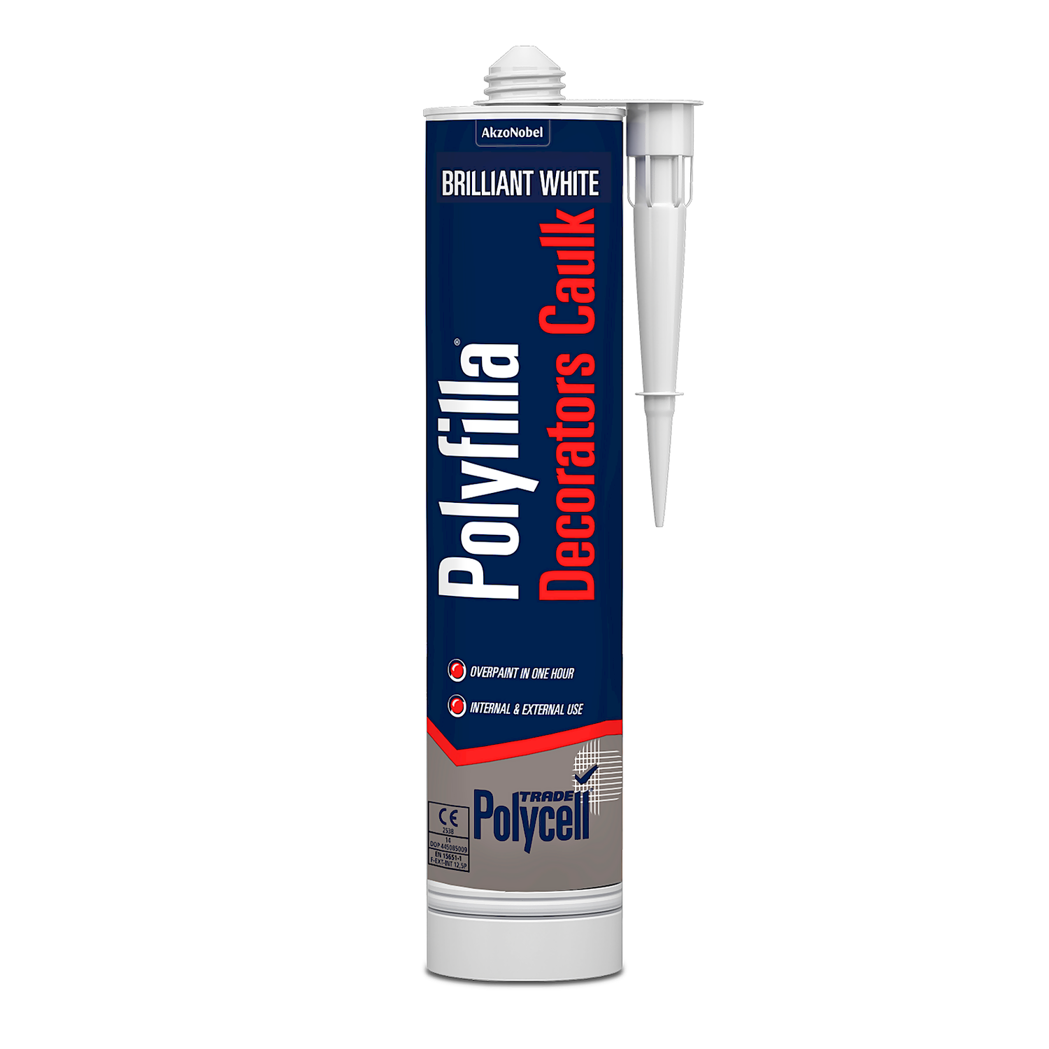 Polycell Trade Decorators Caulk Filler - Brilliant White - 290ML Polycell Trade Decorators Caulk Filler - Brilliant White - 290ML -Best Paint Shop 13307863 1014900867564101