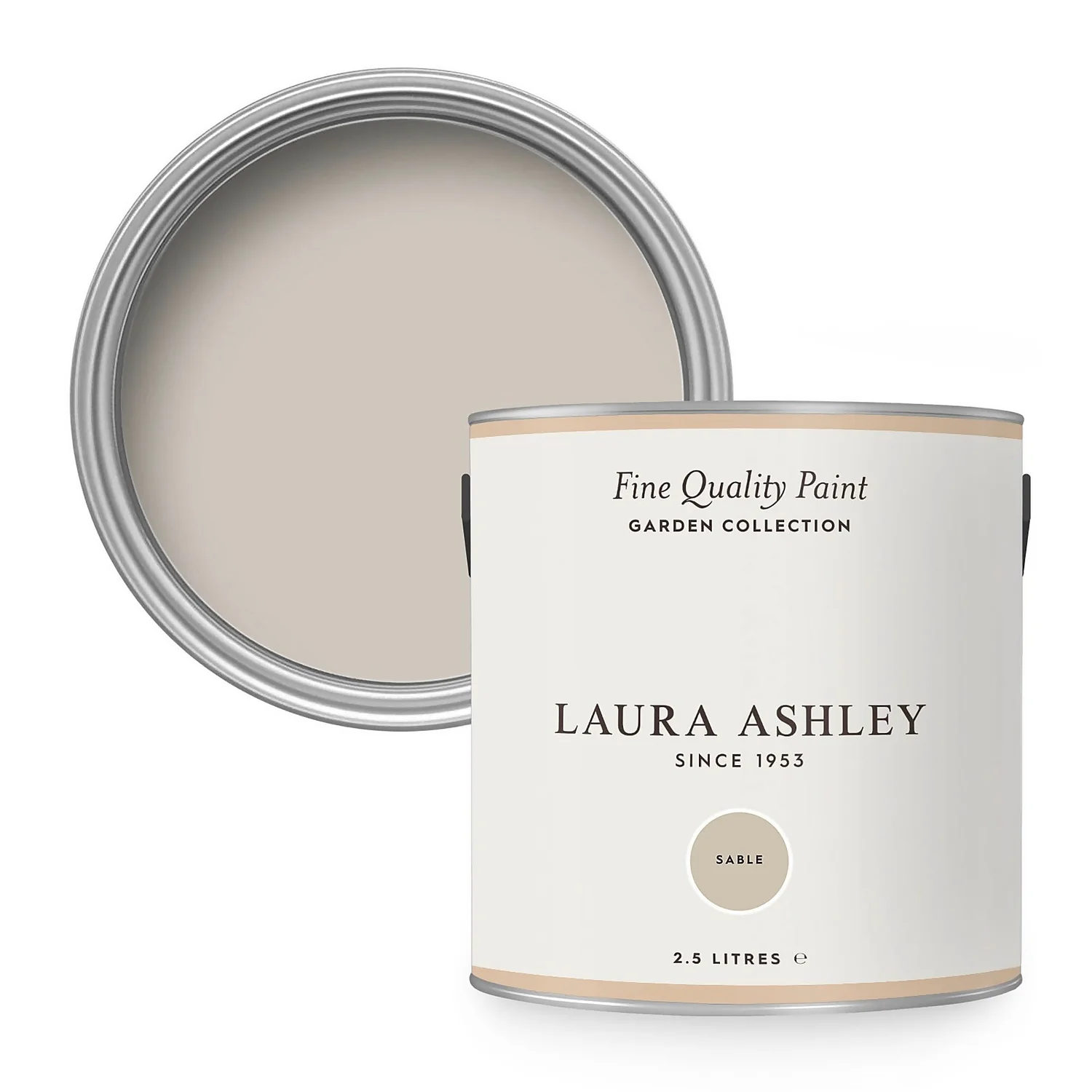 Laura Ashley Eggshell Garden Paint Sable - 2.5L Laura Ashley Eggshell Garden Paint Sable - 2.5L -Best Paint Shop 13694428 8944948045716384