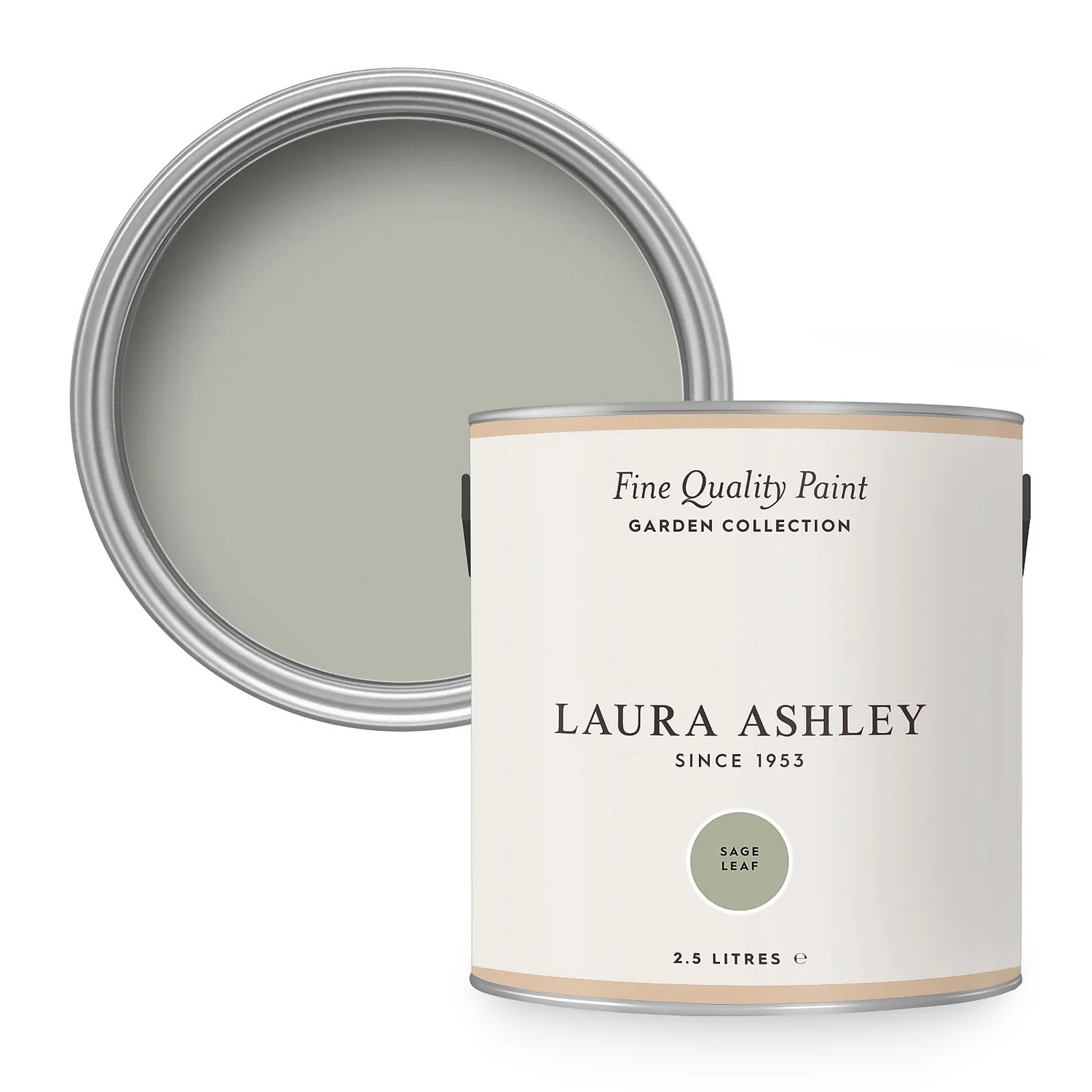 Laura Ashley Eggshell Garden Paint Sage Leaf - 2.5L Laura Ashley Eggshell Garden Paint Sage Leaf - 2.5L -Best Paint Shop 13737268 2004948036097916