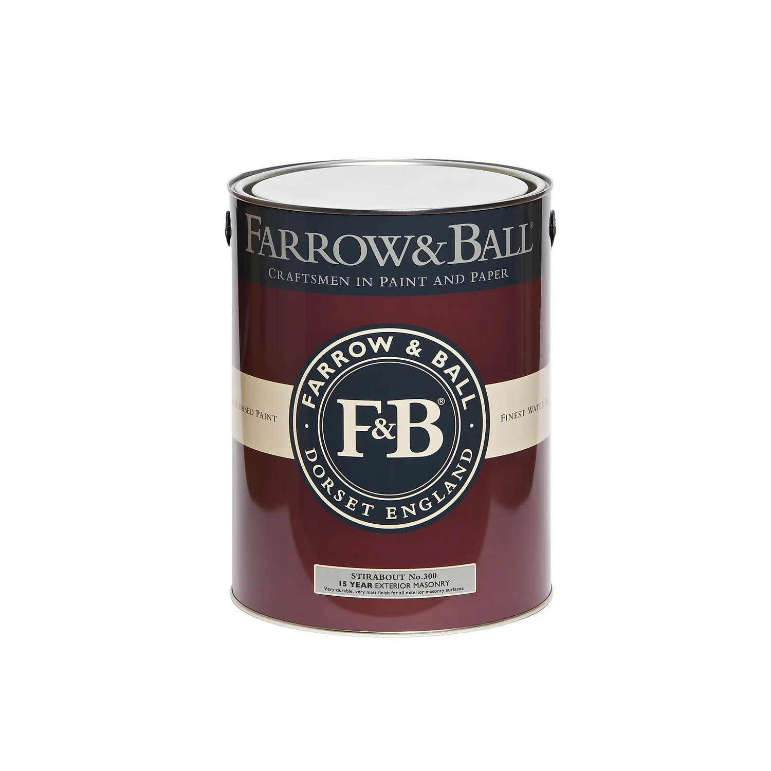 Farrow & Ball Exterior Masonry Paint No.300 Stirabout - 5L Farrow & Ball Exterior Masonry Paint No.300 Stirabout - 5L -Best Paint Shop 13911925 2024992603254460