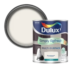 Dulux Simply Refresh Multi Surface Eggshell Paint Timeless - 750ml