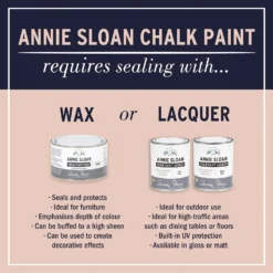 Annie Sloan Chalk Paint Whistler Grey - 120ml 3 Annie Sloan Chalk Paint Whistler Grey - 120ml -Best Paint Shop 14546715 6595049066885447