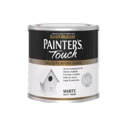Rust-Oleum Painters Touch White Paint Matt - 250ml 3 Rust-Oleum Painters Touch White Paint Matt - 250ml -Best Paint Shop 14606441 1605053507137531