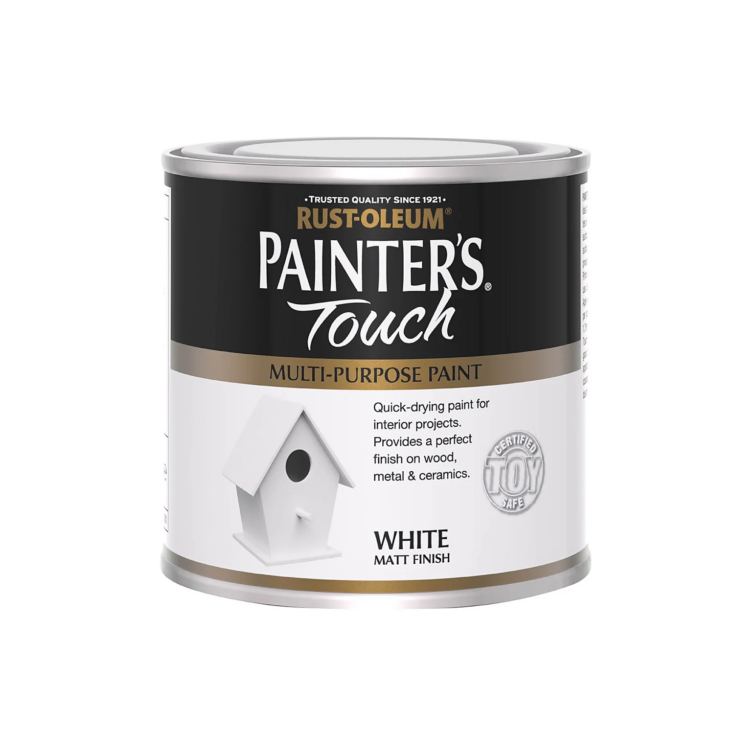 Rust-Oleum Painters Touch White Paint Matt - 250ml Rust-Oleum Painters Touch White Paint Matt - 250ml -Best Paint Shop 14606441 1605053507137531