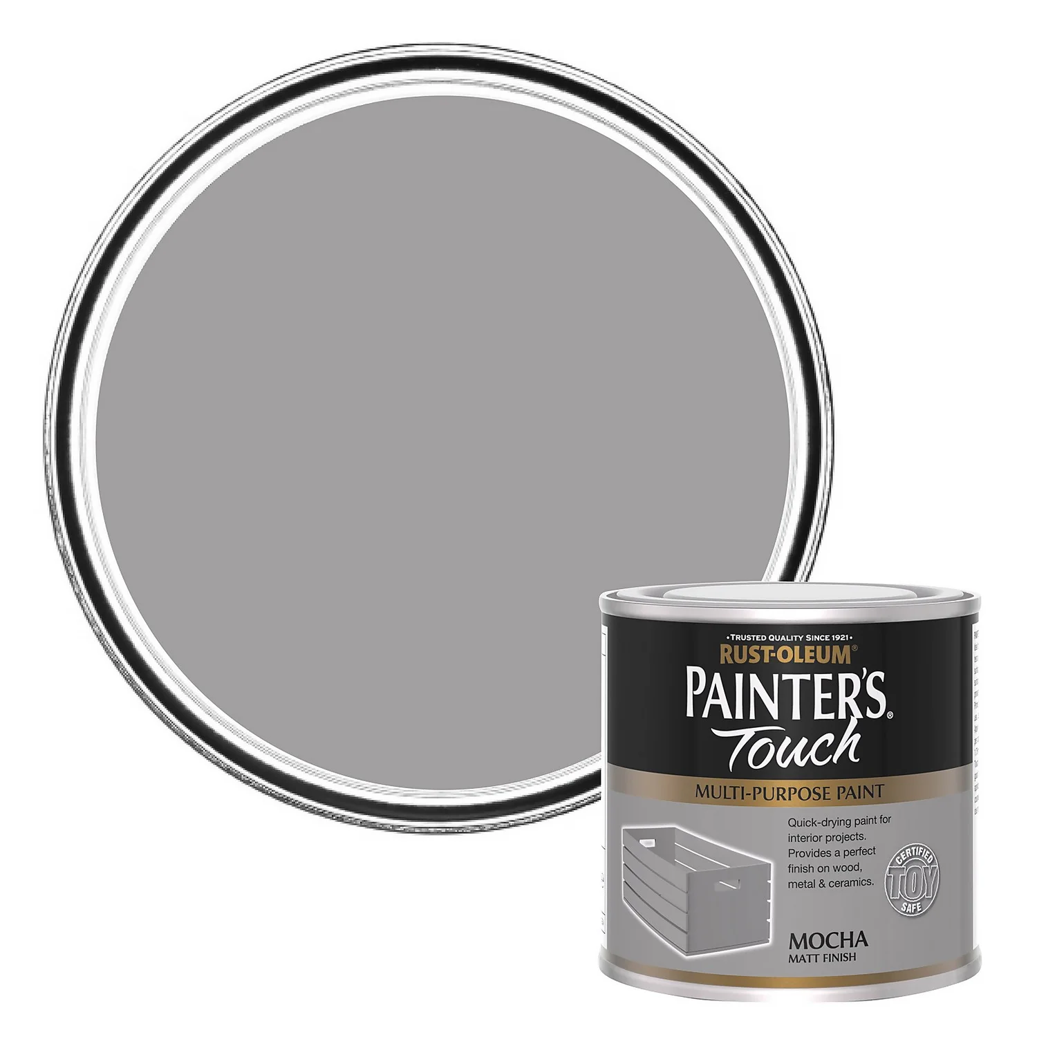 Rust-Oleum Painters Touch Matt Paint Mocha - 250ml Rust-Oleum Painters Touch Matt Paint Mocha - 250ml -Best Paint Shop 14606444 1045053506962073