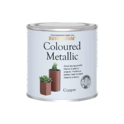 Rust-Oleum Metallic Paint Copper - 250ml -Best Paint Shop 14606446 5365053515922362