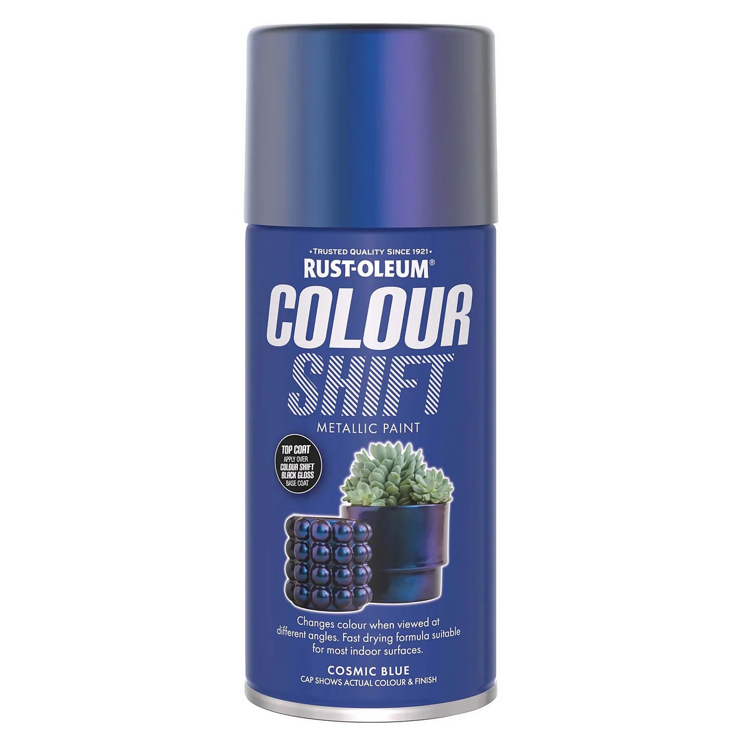 Rust-Oleum Colour Shift Spray Paint Cosmic Blue - 150ml Rust-Oleum Colour Shift Spray Paint Cosmic Blue - 150ml -Best Paint Shop 14606462 1045053511188464